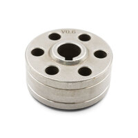 WIA WF026 MIG Roller V Groove 37mm x 10mm x 18mm - Suits 0.6mm / 0.8mm Wire