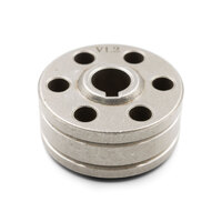 WIA WF028  MIG roller V groove 37mm x 10mm x 18mm. Suits 1.2mm / 1.6mm Wire