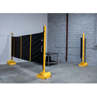 Retractable Laser Welding Screen / Curtain Package - 4.5m long