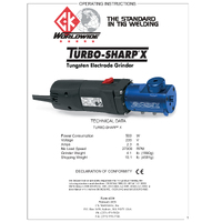 CK Sharp X Tungsten Electrode Grinder