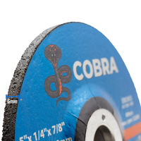 1 x Cobra 5" x 6mm Grinding Disc - INOX Steel - 125mm