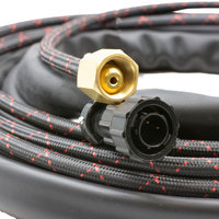 4m WP17 with Valve TIG Torch to Suit Cigweld Machines with 8 Pin Connector - Suits WS, TM & BV