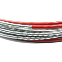 MIG Liner Steel Bernard style 200A to 300A 5.2 Meter (17ft) - 0.8 to 1.2mm 