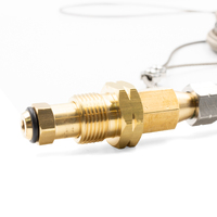 COBRA Pipeline System 1m - Acetylene High Pressure Hose for Cylinder to Manifold Connection