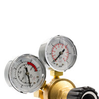 COBRA CO2 Regulator with 6mm Barb - Twin Gauge Brewers Reg