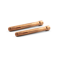 TIG Gas Lens Saver Collet Body 15 Piece Kit - 1.6mm Large Diameter - WP17|18|26