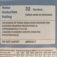 Disposable Ear Plugs - Uncorded - Foam - 200 Pairs