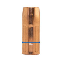 TWECO #1 Style 21-62F MIG Gas Nozzle / Shroud 13mm - 2 Each