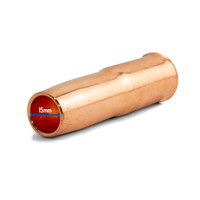 TWECO #4 Style MIG Gas Nozzle / Shroud 16mm Adjustable - 5 Each
