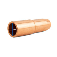 TWECO #4 Style MIG Gas Nozzle / Shroud 16mm Adjustable - 5 Each