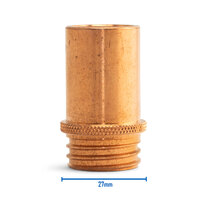 TWECO #4 MIG Gas Nozzle / Shroud 20mm - 5 Each