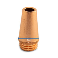 TWECO #5 Style MIG Gas Nozzle / Shroud 13mm - 40 Each