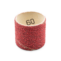 Klingspor 60 Grit CS 410 X 25mm x 25mm Spiral Bands for Stainless Steel - 10 Each