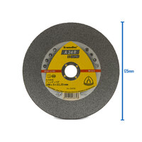 Klingspor 180mm x 3.0mm x 22.23mm Cutting Disc Inox A 24 R Supra - 25 Each