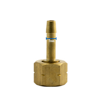 3/8 BSP Nut with 6mm Barb - Left Hand Thread - 1 Each