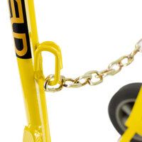 G Size Cylinder Trolley with 200mm Solid Wheels