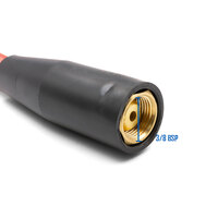 TIG Power 1pc Power Cable 3.8m - 9 | 17 Series Soft Braided Hose - FEMALE CONNECT