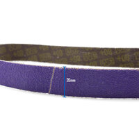 3M Cubitron 2 II 80 Grit File Belt 20mm x 520mm - 33452 786F - 10 Pack