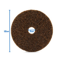 3M Scotch-Brite 100mm x 16mm Brown Coarse Surface Conditioning Disc  - 25 Each
