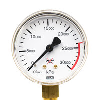 Harris 821 Argon Preset Regulator Bottom Entry with Flowmeters