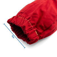 Heat Resistant Welding Sleeves - Elastic Cuffs - Flame Retardant 