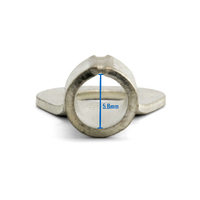 5 x 16mm2 Crimp Welding Cable Lug - 8mm Hole