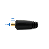 Male & Female Cable Plug Connector 35-50 DINSE 200-300 Amp