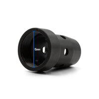 Binzel Style 501 Water-cooled MB38 Gas Diffuser - Black Duroplast - 2 Each