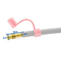 8m TIG Torch to Suit Foot Pedal TIG Welding - Super Lightweight 130 Amp Torch