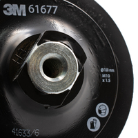 3M 100mm x M10 Centre Pin Contact Disc Pads 61677 - 1 Each