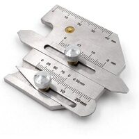 HJC40 Welding Gauge -  Welding Inspection gauge  Measures Fillet , Bevel Angle, gap size and undercut
