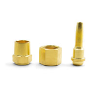 LP112 Hose Connector 5/8 UNF Thread RH (Oxygen) - 5mm Hose - 2 Each