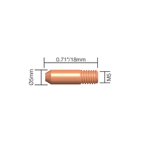MIG MB12 Consumable Kit 27 Piece KIT - 0.8mm - Binzel Style