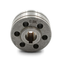WIA WF030 MIG roller Knurled 37mm x 10mm x 18mm suits  0.9mm / 1.0mm wire