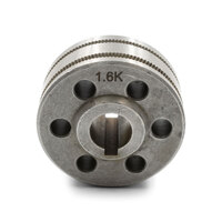 WIA WF031 MIG roller Knurled 37mm x 10mm x 18mm - Suits 1.2mm / 1.6mm Wire