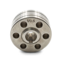 WIA WF026 MIG Roller V Groove 37mm x 10mm x 18mm - Suits 0.6mm / 0.8mm Wire