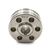 WIA WF028  MIG roller V groove 37mm x 10mm x 18mm. Suits 1.2mm / 1.6mm Wire