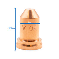 CUT45 Cutting Tip 1.3mm 80A - 5 Each - Made in Italy