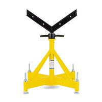 Welding Pipe Stand Fixed Legs Heavy Duty Adjustable Height 3,000 lbs (1,360kg) Load Rating