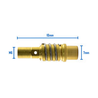 MB15 Binzel Style MIG Tip Holder Adapter - 2 Each