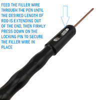 TIG Pen Filler Wire Feeder - ALL SIZES + Original TIG Welding Finger Combo