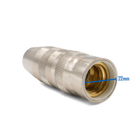 UNIMIG Arc Torchology Gas Nozzle with Insulator Conical to suit M350 - U11055 (2 Pack)