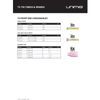T3 TIG Torch Ceramic Cup Size 8 12.5mm T3CC08 - 2 Pack