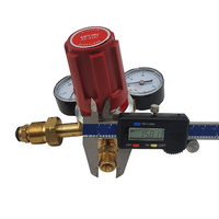 UWELD Acetylene Regulator / Flow Meter 0-150 KPA