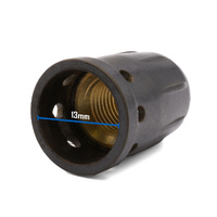 Kemppi Tip Adaptor Insulated M10 Thread (Black) For GC 323 Mig Torch - 10 Each