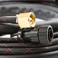 4m WP17 with Valve TIG Torch to Suit Cigweld Machines with 8 Pin Connector - Suits WS, TM & BV