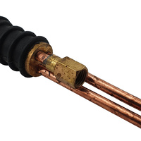 WP18 Flexible Water Cooled TIG Torch Body / Head with Valve