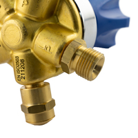 COBRA Argon Regulator / Flowmeter - Side Entry Welding 0 - 30 LPM
