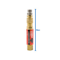 COBRA Fuel Gas Flashback Arrestor - Quick Connect Coupler - Regulator End