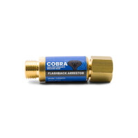 COBRA Oxygen & Fuel Gas Flashback Arrestors - Torch End Twin Pack